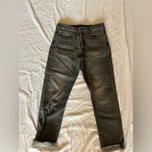 Black Levi’s 501 jeans size 27